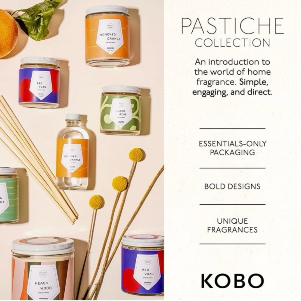 🎅🏻 SALE! KOBO Honeyed Orange Candle (4 oz) | 100% Pure Soy Candle with a topper - Picture 4 of 10